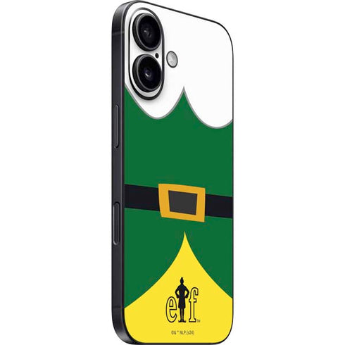 Elf Buddys Outfit iPhone 16 Plus Skin